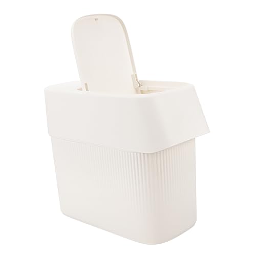 LABRIMP Küchen und Badezimmer Mülleimer mit Deckel Großer Abfalleimer für Enge Räume Langlebiger für Haushalte Stilvolles Design Platzsparend LABRIMP Küchen und Badezimmer Mülleimer mit Deckel Großer Abfalleimer für Enge Räume Langlebiger für Haushalte Stilvolles Design Platzsparend von LABRIMP