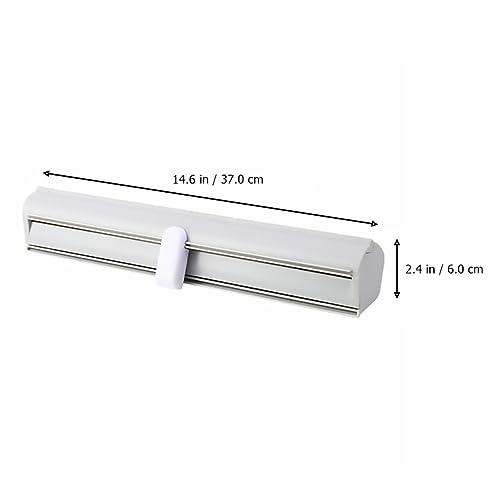 LABRIMP Küchenfolie Schneidebox mit Magnet Praktischer Frischhaltefolien Spender für Kühlschrank Robuste Wasserdichte Materialien Automatische Bajonettanpassung LABRIMP Küchenfolie Schneidebox mit Magnet Praktischer Frischhaltefolien Spender für Kühlschrank Robuste Wasserdichte Materialien Automatische Bajonettanpassung von LABRIMP