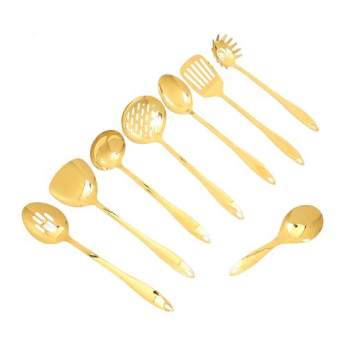 LABRIMP Küchenutensilien Set Teiliges Kochgeschirr Set mit Spatel Schöpfkelle und Rührlöffel Hitzebeständig Spülmaschinenfest Praktisch für Wok und Braten LABRIMP Küchenutensilien Set Teiliges Kochgeschirr Set mit Spatel Schöpfkelle und Rührlöffel Hitzebeständig Spülmaschinenfest Praktisch für Wok und Braten von LABRIMP