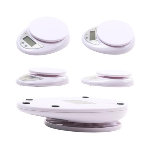 LABRIMP Küchenwaage Digital Mini Lebensmittelwaage mit Tare Funktion Hohe Große LCD Anzeige zum Backen Zutaten ohne Batterien Weiß LABRIMP Küchenwaage Digital Mini Lebensmittelwaage mit Tare Funktion Hohe Große LCD Anzeige zum Backen Zutaten ohne Batterien Weiß von LABRIMP