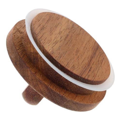 LABRIMP Luftdichter Holzdeckel für Einmachgläser Wiederverwendbare Holzabdeckung mit Silikon Dichtung für Gläser Stilvolles Design für Küchen und Vorratslagerung LABRIMP Luftdichter Holzdeckel für Einmachgläser Wiederverwendbare Holzabdeckung mit Silikon Dichtung für Gläser Stilvolles Design für Küchen und Vorratslagerung von LABRIMP