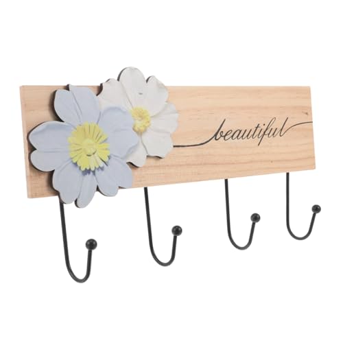 LABRIMP Massivholzkleiderbügel Wandgarderobe Mit Haken Wandmontierte Haken Kleiderhaken Zum Aufhängen Für Türhänger Bauernhaus Wandhalterung Hellbraun Hölzern LABRIMP Massivholzkleiderbügel Wandgarderobe Mit Haken Wandmontierte Haken Kleiderhaken Zum Aufhängen Für Türhänger Bauernhaus Wandhalterung Hellbraun Hölzern von LABRIMP