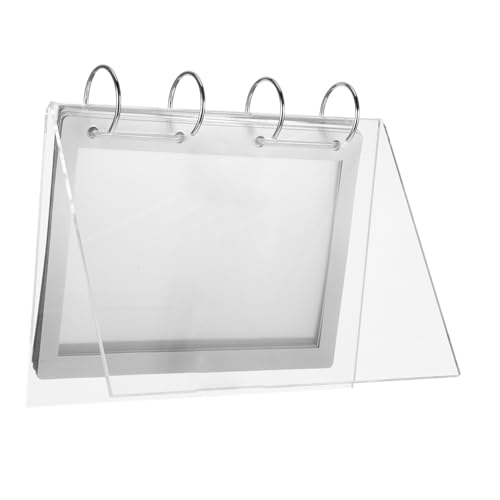 LABRIMP Mehrseitiger Acryl Flip Display Ständer V Förmiger Transparenter Tischkartenhalter für Menüs Schilder Büro und Einzelhandel mit Einfacher Seitenumblätterfunktion LABRIMP Mehrseitiger Acryl Flip Display Ständer V Förmiger Transparenter Tischkartenhalter für Menüs Schilder Büro und Einzelhandel mit Einfacher Seitenumblätterfunktion von LABRIMP