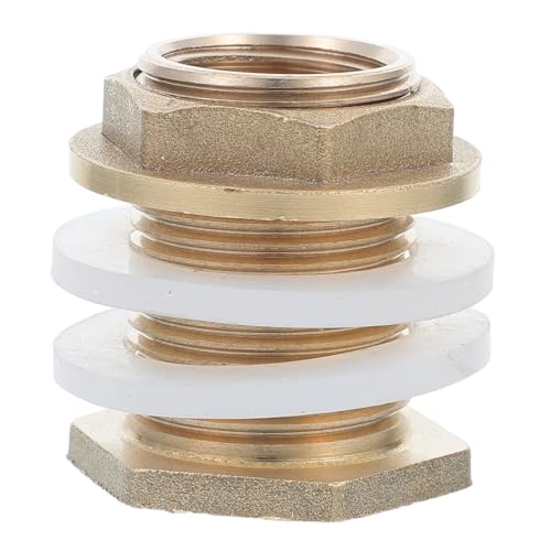 LABRIMP Messing Adapter für Garten Schlauchanschluss mit Drainage Robust und Installieren für Wassertanks und Aquarien LABRIMP Messing Adapter für Garten Schlauchanschluss mit Drainage Robust und Installieren für Wassertanks und Aquarien von LABRIMP
