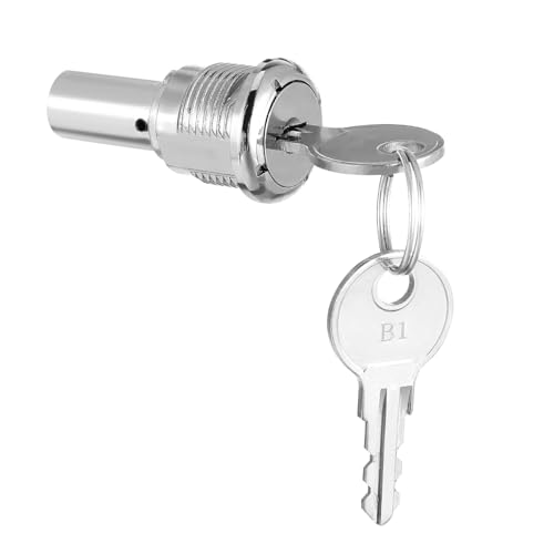 LABRIMP Metall schließzylinder für Verkaufsautomaten Kompatibel mit Kaugummiautomaten Elegantes Design Schnelle Installation Robustes Ersatzschloss für Snackautomaten und von LABRIMP