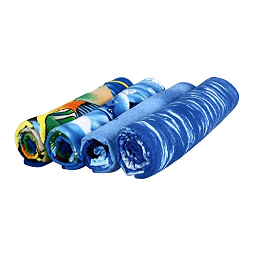 LABRIMP Mikrofaser Badetuch mit Delphin Print Schnelltrocknendes Strandtuch Hohe Wasseraufnahme für Strand Urlaub und Zuhause von LABRIMP