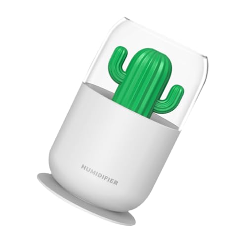 LABRIMP Mini USB Luftbefeuchter Kaktus Design Tragbar Leiser Air Spray für Büro Schlafzimmer Auto Energiesparend Umweltfreundlich mit Nachtlicht für Schreibtisch und Reisen LABRIMP Mini USB Luftbefeuchter Kaktus Design Tragbar Leiser Air Spray für Büro Schlafzimmer Auto Energiesparend Umweltfreundlich mit Nachtlicht für Schreibtisch und Reisen von LABRIMP