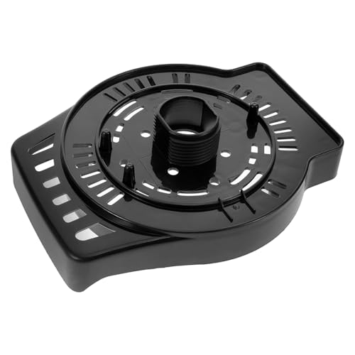 LABRIMP Motorabdeckung Schutzhaube aus Kunststoff für Elektrische Ventilatoren Einfache Installation Langlebig Passend für Ventilatoren Schwarz von LABRIMP