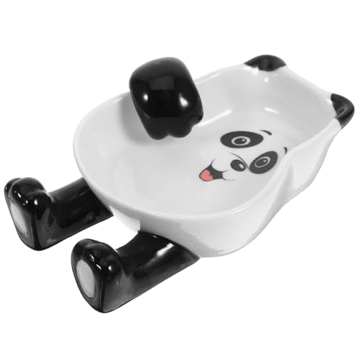 LABRIMP Multifunktionale Keramik Löffelablage für Küchentheke Eleganter Utensilienhalter für Hauswarming und Dekoration von LABRIMP