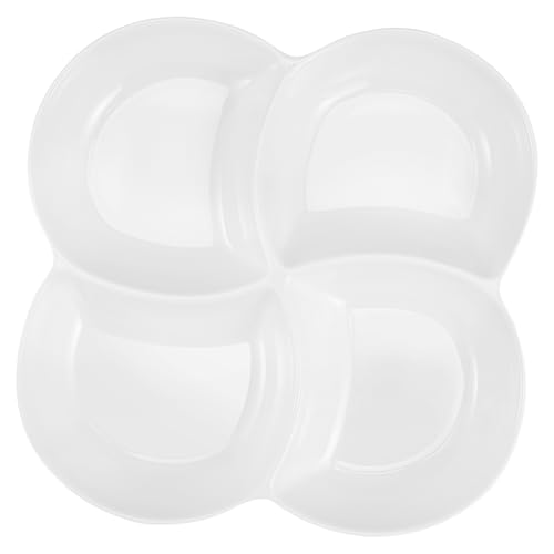 LABRIMP Multifunktionale Snackservierplatte mit Fächern Tragbare Catering Platte für Obst Desserts und Spülmaschinenfeste Snackschale mit Elegantem Design LABRIMP Multifunktionale Snackservierplatte mit Fächern Tragbare Catering Platte für Obst Desserts und Spülmaschinenfeste Snackschale mit Elegantem Design von LABRIMP