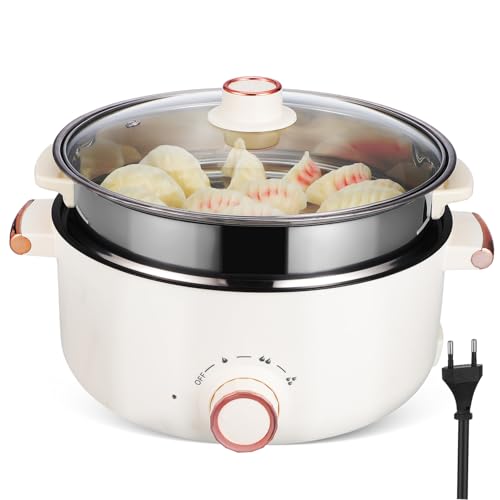 LABRIMP Multifunktionaler Elektrischer Kochtopf Elektrokochtopf Küchenkochtopf Tragbarer Hot Pot Hotpot Topf Elektrischer Antihaft Kocher Hot Pot Reiskocher Antihaftbeschichteter LABRIMP Multifunktionaler Elektrischer Kochtopf Elektrokochtopf Küchenkochtopf Tragbarer Hot Pot Hotpot Topf Elektrischer Antihaft Kocher Hot Pot Reiskocher Antihaftbeschichteter von LABRIMP