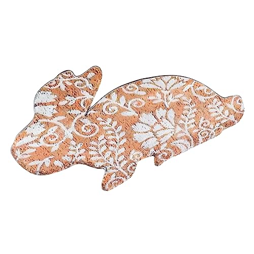 LABRIMP Niedliche Osterhase Badematte Saugfähiger Rutschfester Flanell Badteppich Schnell Trocknend Weiche Badezimmermatte für Schlafzimmer Küche und Hautfreundlich und Komfortabel LABRIMP Niedliche Osterhase Badematte Saugfähiger Rutschfester Flanell Badteppich Schnell Trocknend Weiche Badezimmermatte für Schlafzimmer Küche und Hautfreundlich und Komfortabel von LABRIMP