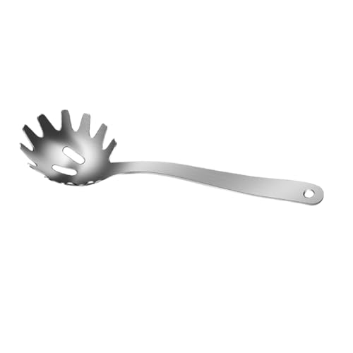 LABRIMP Nudellöffel mit Multifunktionaler Siebfläche Langlebig und Leicht zu Reinigen zum Servieren von Spaghetti Ramen und Pasta Zeitsparend für Küchengebrauch LABRIMP Nudellöffel mit Multifunktionaler Siebfläche Langlebig und Leicht zu Reinigen zum Servieren von Spaghetti Ramen und Pasta Zeitsparend für Küchengebrauch von LABRIMP