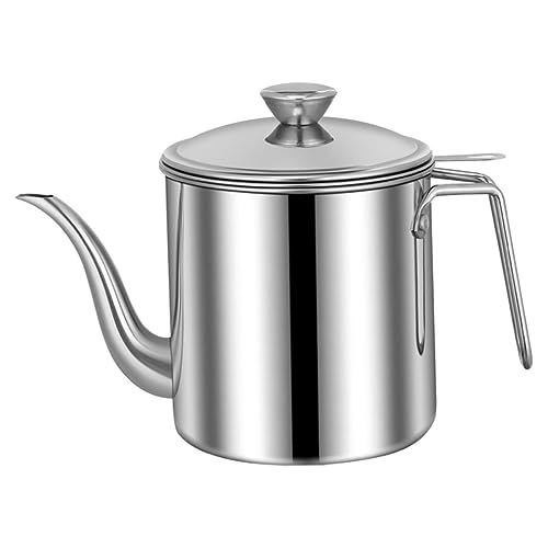 LABRIMP Ölbehälter mit Grease Container mit Langem Ausguss und Ergonomischem Griff Ölfilter für Sicheres Nachfüllen und Recycling von Speiseöl LABRIMP Ölbehälter mit Grease Container mit Langem Ausguss und Ergonomischem Griff Ölfilter für Sicheres Nachfüllen und Recycling von Speiseöl von LABRIMP