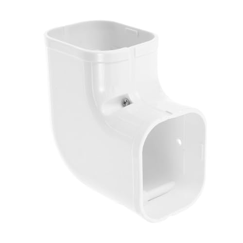 LABRIMP PVC Luftkanal Schutzrohr Winkelverbinder Flachbogen Rohrabdeckung für Zentrale Klimaanlagen Kompatibel mit Verschiedenen Modellen Schützende und Ästhetische Rohrverkleidung LABRIMP PVC Luftkanal Schutzrohr Winkelverbinder Flachbogen Rohrabdeckung für Zentrale Klimaanlagen Kompatibel mit Verschiedenen Modellen Schützende und Ästhetische Rohrverkleidung von LABRIMP