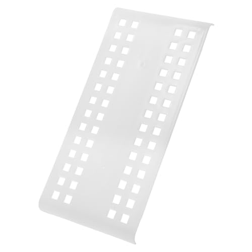 LABRIMP Plastik Abtropfbrett Küchenablaufboard Drainboard für Spüle und Schrank Vielseitiges Ablagefach mit Atmungsaktivem Mesh Modernes Design Platzsparend Langlebig von LABRIMP