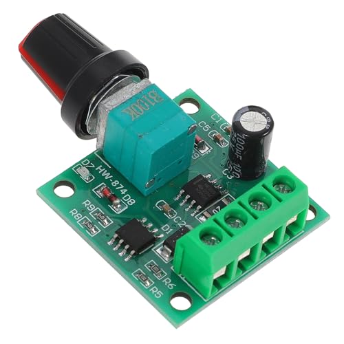 LABRIMP Pwm Dc Motor Drehzahlregler Einstellbar Low Voltage Speed Controller mit Selbstheilender Sicherung und Umschaltfunktion für Präzise Motorsteuerung LABRIMP Pwm Dc Motor Drehzahlregler Einstellbar Low Voltage Speed Controller mit Selbstheilender Sicherung und Umschaltfunktion für Präzise Motorsteuerung von LABRIMP
