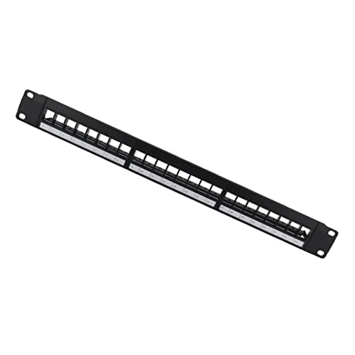 LABRIMP Rackmontage Patchpanel Ports Netzwerkmodul Hitzebeständig Rostfrei Kompakt für Racksysteme Einfache Installation für Netzwerkschränke LABRIMP Rackmontage Patchpanel Ports Netzwerkmodul Hitzebeständig Rostfrei Kompakt für Racksysteme Einfache Installation für Netzwerkschränke von LABRIMP