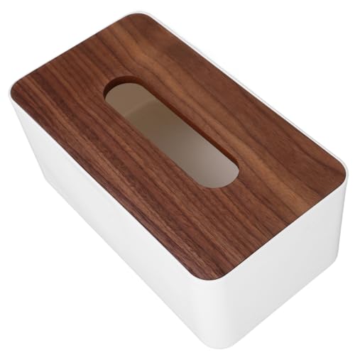 LABRIMP Rechteckiger Taschentuchspender aus Walnussholz Eleganter Organizer für Wohnzimmer und Büro Kompatibel mit Gängigen Taschentuchboxen Benutzerfreundliches Design LABRIMP Rechteckiger Taschentuchspender aus Walnussholz Eleganter Organizer für Wohnzimmer und Büro Kompatibel mit Gängigen Taschentuchboxen Benutzerfreundliches Design von LABRIMP