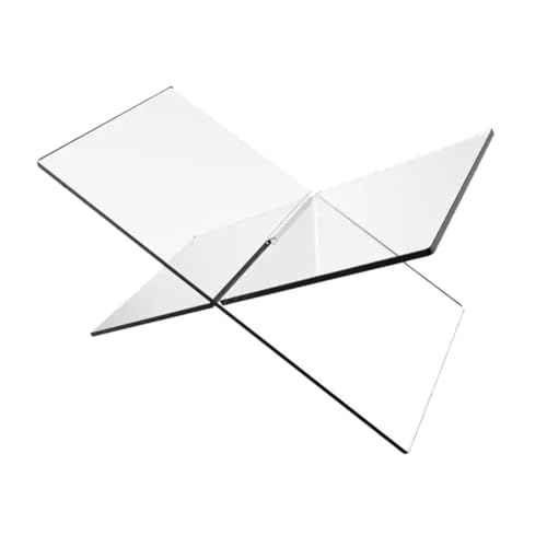 LABRIMP Rezeptbuchhalter Transparente Buchstütze für Küchen Musikzimmer und Wohnzimmer Stabiler und Minimalistischer Design für Schwere und Displays von LABRIMP