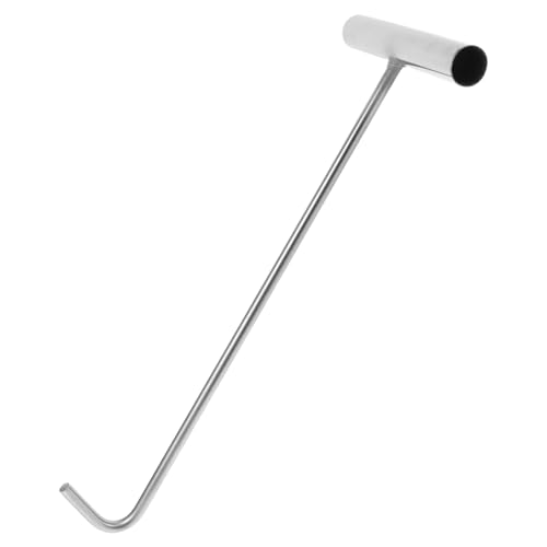 LABRIMP Robuster Edelstahl Schachtdeckelhaken T form Ergonomisch Handgriff Multifunktionales Hebewerkzeug für Schachtdeckel Langlebig und Einfach zu Transportieren LABRIMP Robuster Edelstahl Schachtdeckelhaken T form Ergonomisch Handgriff Multifunktionales Hebewerkzeug für Schachtdeckel Langlebig und Einfach zu Transportieren von LABRIMP