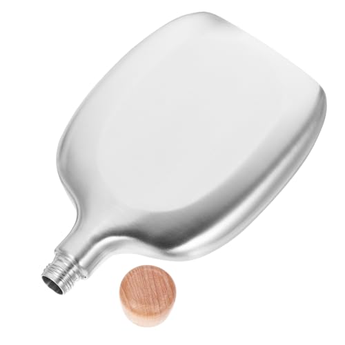 LABRIMP Rostfrei Leicht Outdoor Mini Hip Flask für Männer Kompakte Tragbare Weinflasche Camping Trinkflasche aus von LABRIMP