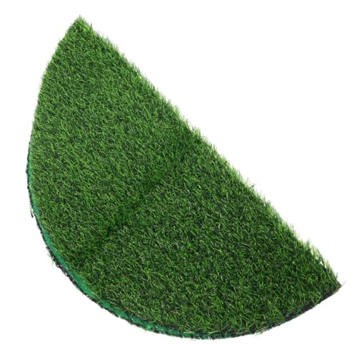 LABRIMP Runde Kunstrasen Tischdecke Pflegeleichte Realistische Gras Matte für Hochzeit Geburtstag Party Shower Dekorative Grüne Tischauflage für Events und Feierlichkeiten von LABRIMP