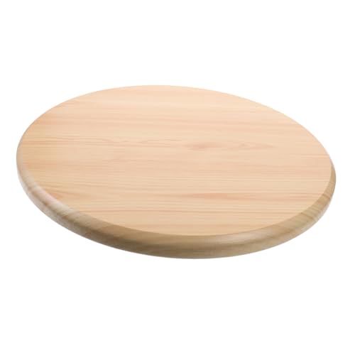 LABRIMP Runder Holz Sitz Ersatz für Barhocker Stuhl Sitzfläche aus Robustem Holz Stabile Struktur Einfache Montage Passend für Runde Hocker in Haushalt Büro Restaurant Langlebiger von LABRIMP