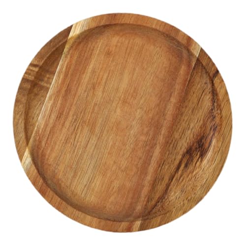 LABRIMP Runder Holztablett Vielseitige Servierplatte für Snacks Obst und Desserts Robustes Design für Küche Restaurant und Zuhause LABRIMP Runder Holztablett Vielseitige Servierplatte für Snacks Obst und Desserts Robustes Design für Küche Restaurant und Zuhause von LABRIMP