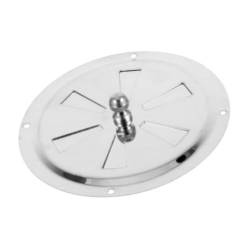 LABRIMP Runder Lüftungsgitter mit Verstellbaren Lamellen Anpassbare Luftstromregelung für Grills Smoker und Wohnräume Wetterbeständiger Ventilatoraufsatz für Belüftung LABRIMP Runder Lüftungsgitter mit Verstellbaren Lamellen Anpassbare Luftstromregelung für Grills Smoker und Wohnräume Wetterbeständiger Ventilatoraufsatz für Belüftung von LABRIMP