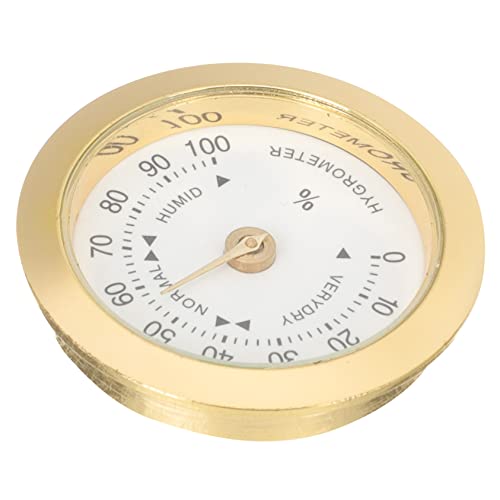 LABRIMP Rundes Gitarren Hygrometer für Präzise Feuchtigkeitsmessung zur Instrumentenpflege und Lagerung Batterie und Wartungsfreies Design Hochwertiges Langlebiges Material Kompakt und LABRIMP Rundes Gitarren Hygrometer für Präzise Feuchtigkeitsmessung zur Instrumentenpflege und Lagerung Batterie und Wartungsfreies Design Hochwertiges Langlebiges Material Kompakt und von LABRIMP