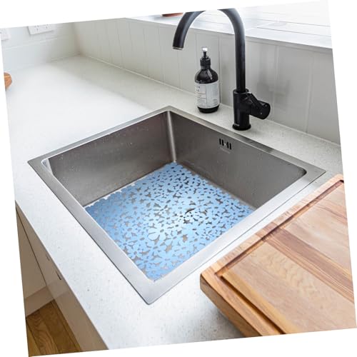LABRIMP Rutschfeste PVC Abtropfmatte für Küchenspüle Mehrzweck Trockenmatte mit Erhöhten Noppen Schmutzabweisend und Flexibel Geeignet für Wasserbecher Teller und Küchenutensilien LABRIMP Rutschfeste PVC Abtropfmatte für Küchenspüle Mehrzweck Trockenmatte mit Erhöhten Noppen Schmutzabweisend und Flexibel Geeignet für Wasserbecher Teller und Küchenutensilien von LABRIMP
