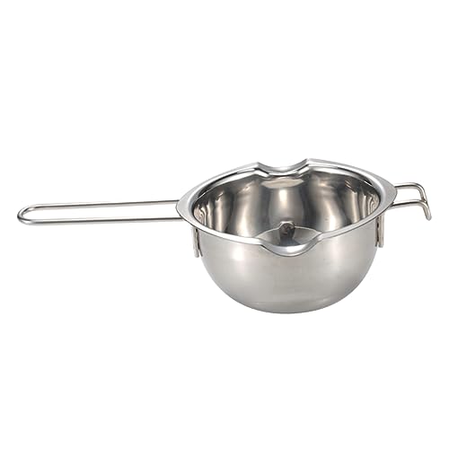 LABRIMP Schmelzschale Butter Käse Schmelztopf Wasserbad Schmelztopf Kompakt Leicht Langlebig für Backen Dessertzubereitung Küchenzubehör von LABRIMP