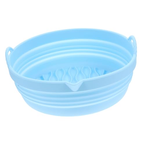 LABRIMP Silikon Backform für Heißluftfritteuse Faltbare Antihaft Brotbackform für Müheloses Backen und Grillen Wiederverwendbar und Leicht zu Reinigen von LABRIMP