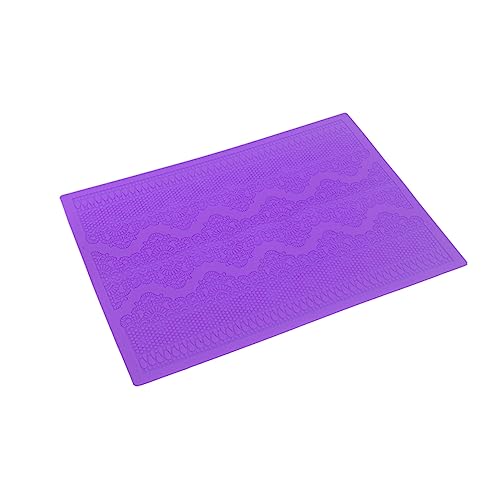 LABRIMP Silikonmatte für Tortendekoration Zuckerspitze Fondant Matte mit Blumenmuster Reinigen für Kuchen Mousse von LABRIMP