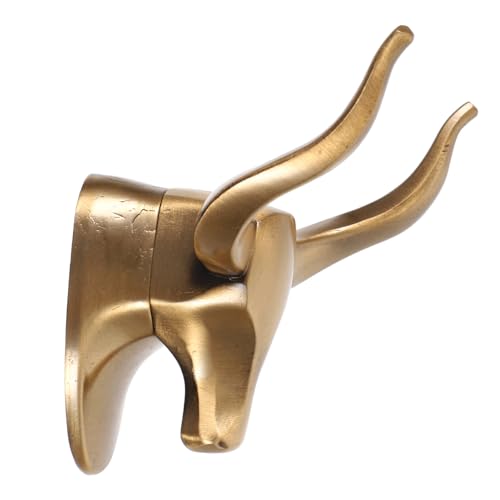 LABRIMP Space Aluminium Wandhaken Bullhorn Design Dekorativer Schlüssel und Garderobenhaken Platzsparend Langlebig Einfache Montage für Schlüssel Kleidung Handtücher Schals Kabel und LABRIMP Space Aluminium Wandhaken Bullhorn Design Dekorativer Schlüssel und Garderobenhaken Platzsparend Langlebig Einfache Montage für Schlüssel Kleidung Handtücher Schals Kabel und von LABRIMP