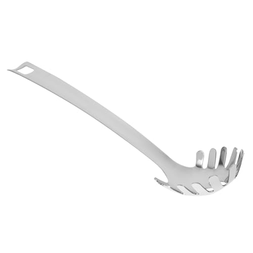 LABRIMP Spaghetti Löffel mit Ergonomischem Griff Rostfreier Nudellöffel Spülmaschinengeeignet mit Schlitzen für Servieren von Pasta und Nudeln Küchenutensil für Effizientes Kochen LABRIMP Spaghetti Löffel mit Ergonomischem Griff Rostfreier Nudellöffel Spülmaschinengeeignet mit Schlitzen für Servieren von Pasta und Nudeln Küchenutensil für Effizientes Kochen von LABRIMP