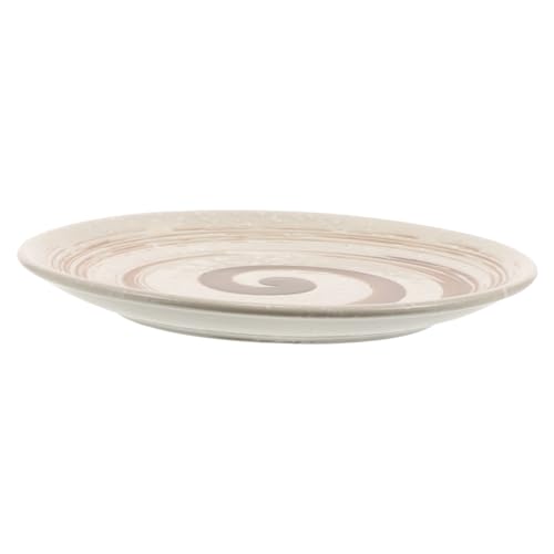 LABRIMP Spiralmuster Keramikteller Servierplatte für Snacks und Früchte Vielseitig Einsetzbar für Restaurants Zuhause und Cafés Leicht und LABRIMP Spiralmuster Keramikteller Servierplatte für Snacks und Früchte Vielseitig Einsetzbar für Restaurants Zuhause und Cafés Leicht und von LABRIMP