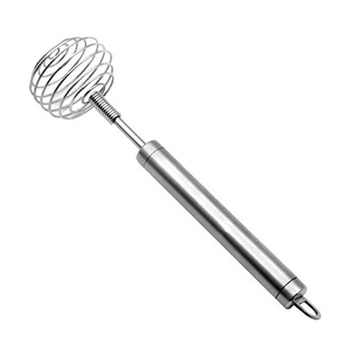 LABRIMP Spiralschneebesen Handmixer für Eier und Getränke Langlebig Rutschfester Griff für Backen Komfortabel und Effizient von LABRIMP