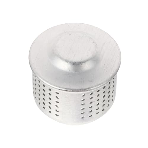 LABRIMP Spritzdeckel für Kaffeekanne Aluminium Überlauf und Spritzschutz Geeignet für Verschiedene Kaffeetöpfe Effektive Luftzirkulation Rostfrei und Langlebig von LABRIMP