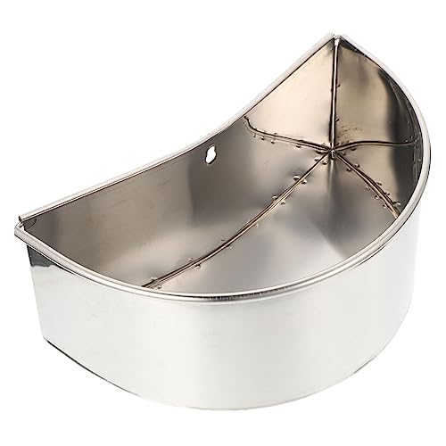 LABRIMP Stainless Steel Trash Bucket für Hotelküche Abfalleimer mit Schneidebrett Funktion für Küchenabfälle Robustes Design Reinigen von LABRIMP