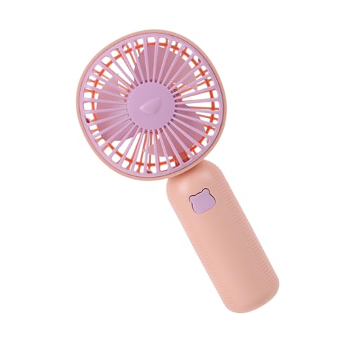 LABRIMP Tragbarer Handventilator Mini USB Lüfter für Unterwegs Leiser und Kompakter Tischventilator für Reisen Büro und Freizeit von LABRIMP