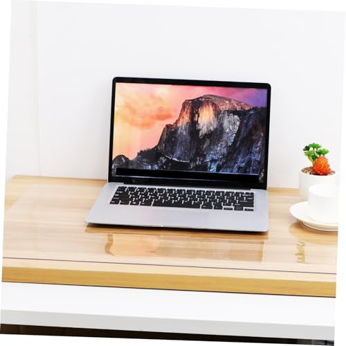 LABRIMP Transparente Tischunterlage aus Rutschfeste Schreibunterlage für Schreibtisch und Essbereich Abwaschbar und Vielseitig Einsetzbar von LABRIMP