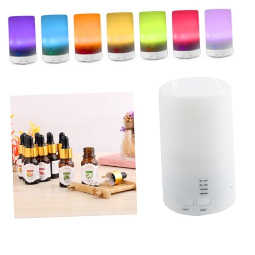 LABRIMP USB Aroma Diffuser Mini Luftbefeuchter für Aromatherapie Geeignet für Auto Büro Yoga Schlafzimmer und Babyzimmer Einfach zu Bedienen Verbessert das Raumklima von LABRIMP