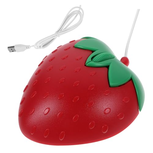 LABRIMP USB Computermaus Für Mädchen Niedliche Rosa Erdbeer Design Kabelgebundene USB Maus Ergonomisch Für Büro Und Gaming Kompakte Größe LABRIMP USB Computermaus Für Mädchen Niedliche Rosa Erdbeer Design Kabelgebundene USB Maus Ergonomisch Für Büro Und Gaming Kompakte Größe von LABRIMP