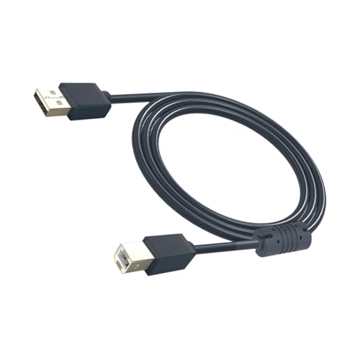 LABRIMP USB Druckerkabel A B Hochgeschwindigkeits Datenübertragung für Drucker USB mit Twisted Pair Abschirmung Schwarz LABRIMP USB Druckerkabel A B Hochgeschwindigkeits Datenübertragung für Drucker USB mit Twisted Pair Abschirmung Schwarz von LABRIMP