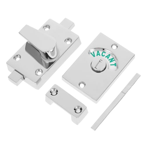 LABRIMP Vacant Occupied Türschloss für Toiletten und Heimische Badezimmer und Robustes Design Einfache Handhabung von LABRIMP