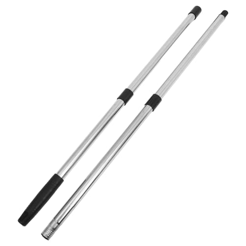 LABRIMP Verstellbarer Mop Stiel Teiliger Teleskopstiel für Haushaltsreinigung Kompatibel mit Amerikanischen Mop und Besenköpfen Schwarz LABRIMP Verstellbarer Mop Stiel Teiliger Teleskopstiel für Haushaltsreinigung Kompatibel mit Amerikanischen Mop und Besenköpfen Schwarz von LABRIMP