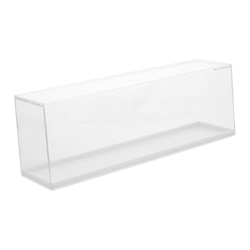 LABRIMP Vitrine Display Box für Action Figuren Stapelbare Transparente Aufbewahrungsbox für Modelle Puppen und Sammlerstücke Staubgeschützt Design für Optimale Präsentation von LABRIMP