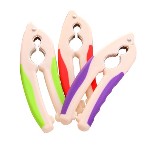 LABRIMP Walnussknacker mit Rutschfestem Robuster Nussöffner für Meeresfrüchte Hartschalenfrüchte aus Hochfestem Zufälligen Einfach zu Reinigen Tragbar Zufällige Farbe LABRIMP Walnussknacker mit Rutschfestem Robuster Nussöffner für Meeresfrüchte Hartschalenfrüchte aus Hochfestem Zufälligen Einfach zu Reinigen Tragbar Zufällige Farbe von LABRIMP